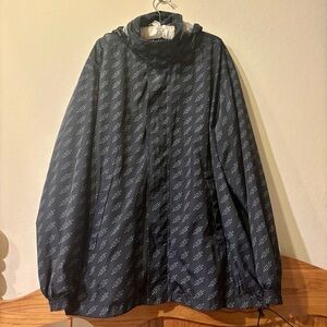 RARE Forever 21 Men If You Can Read This You’re Too Close Windbreaker Jacket XL